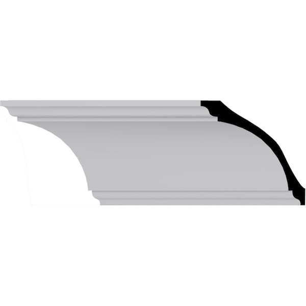Ekena Millwork 8 3/4"H x 8 3/4"P x 12 3/8"F x 94 1/2"L Dublin Crown Moulding MLD09X09X12DU - main